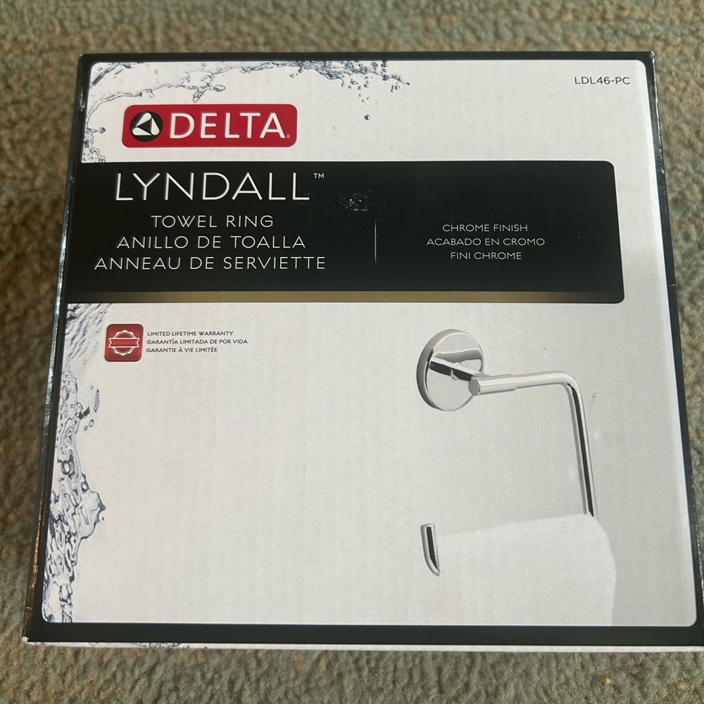 Delta Lyndall Towel Ring